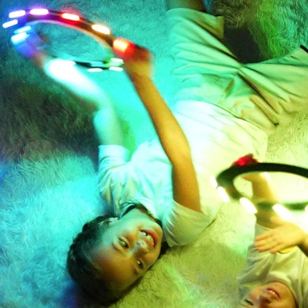 Flying Ring LED Light-Up Frisbee - Picture 2 of 7